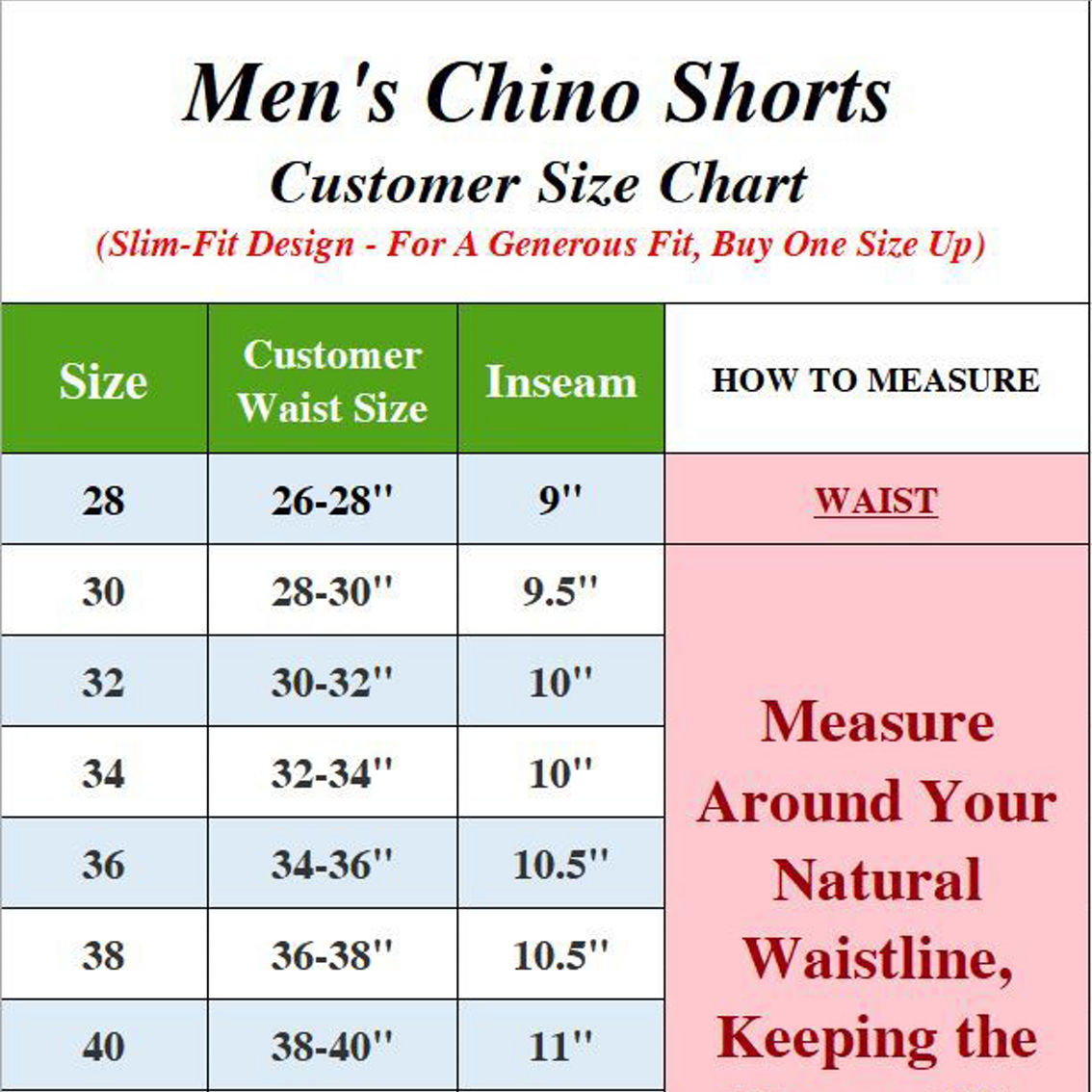 Men's 2-Pack Cotton Stretch Slim Fit Chino Shorts - Image 2 of 2