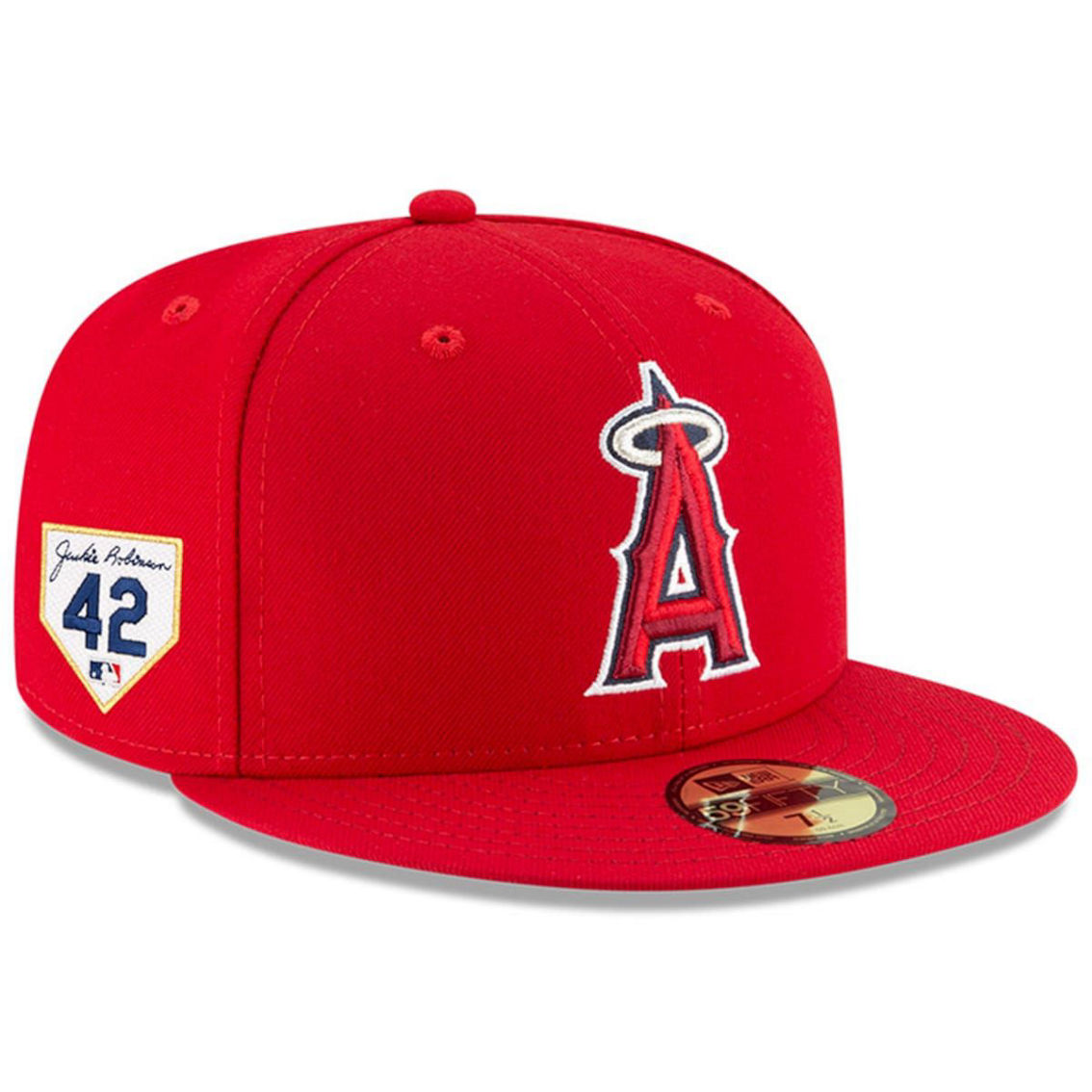 Men’s Los Angeles Angels Red Jackie Robinson Day 59FIFTY Fitted Hats