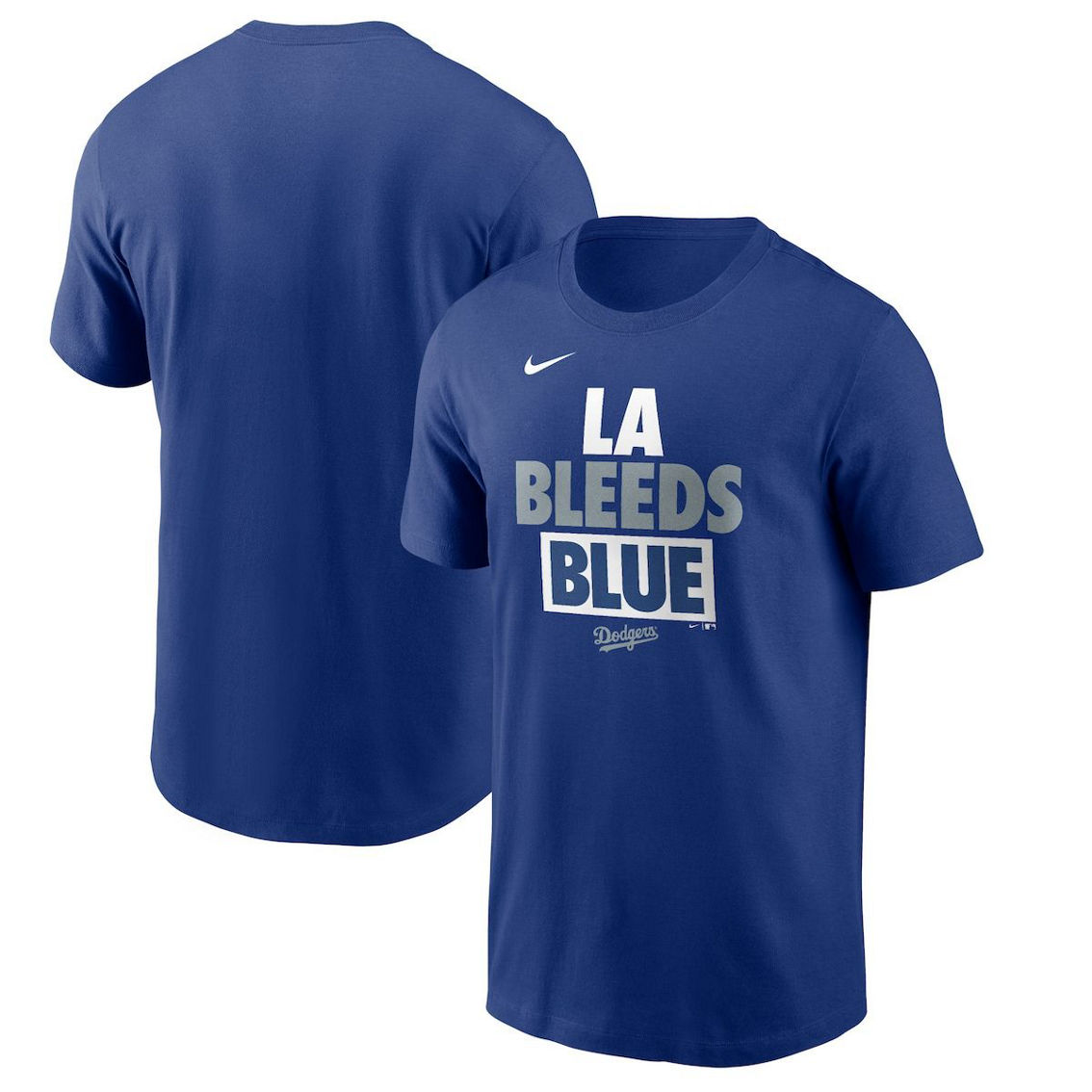 Nike Men's Royal Los Angeles Dodgers Rally Rule T-Shirt - Image 2 of 4