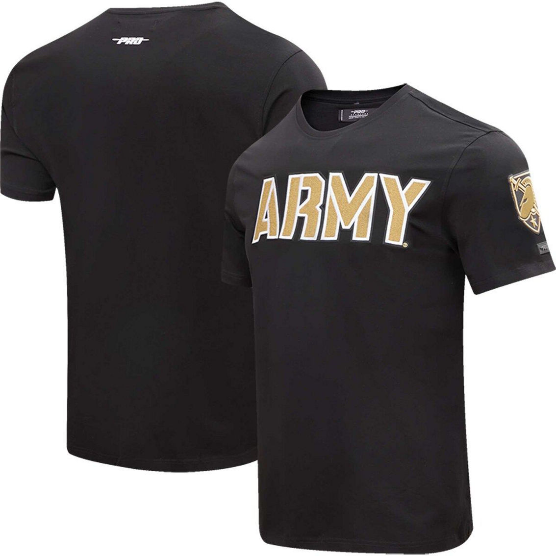Pro Standard Men's Black Army Black Knights Classic T-Shirt - Image 2 of 4