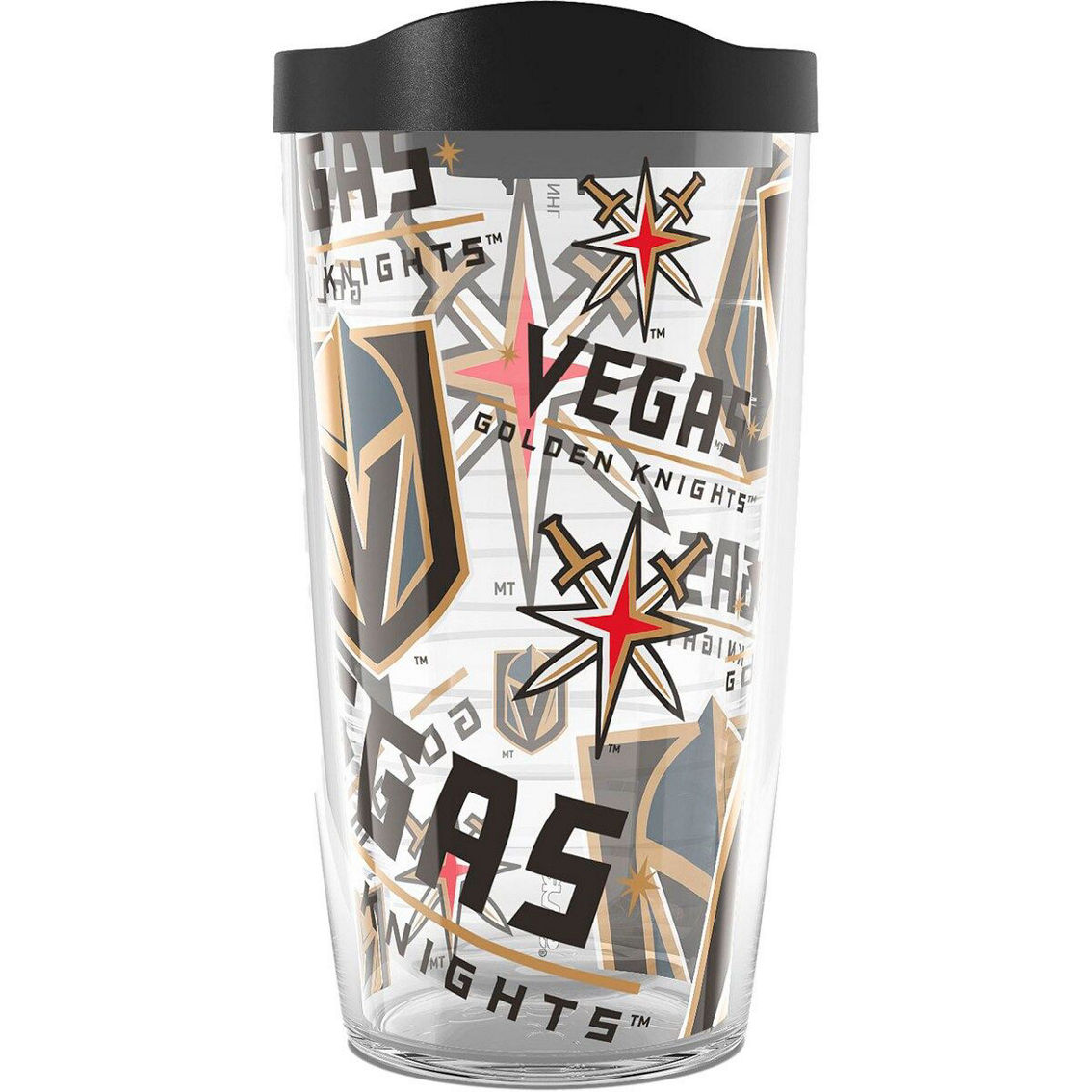 Tervis Vegas Golden Knights 16oz. Allover Classic Tumbler - Image 2 of 2