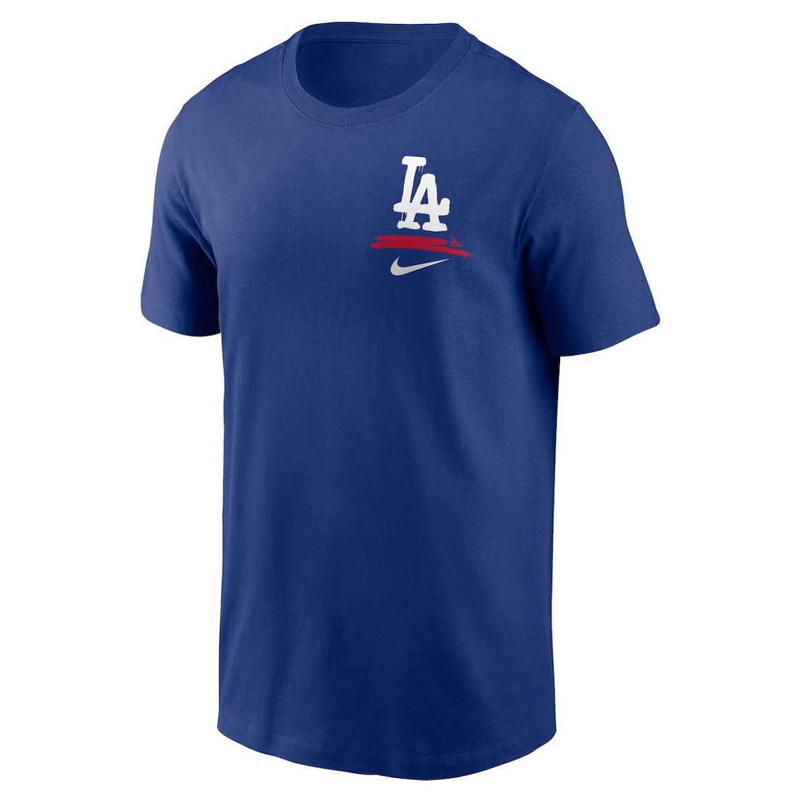 Nike Men's Royal Los Angeles Dodgers City Connect 2-Hit T-Shirt - Image 3 of 4