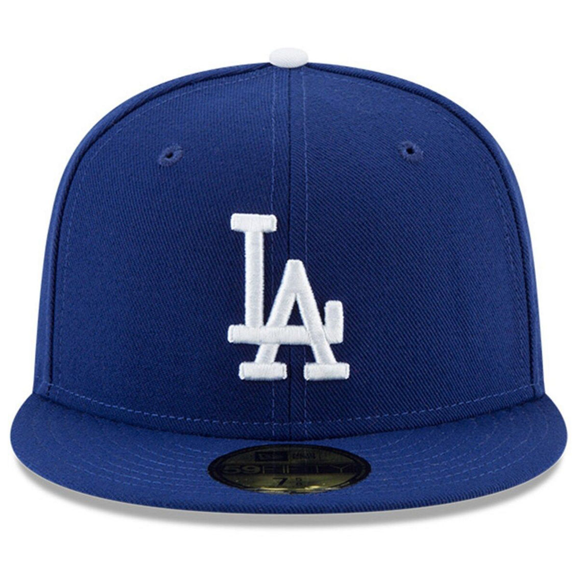 New Era Men's Royal Los Angeles Dodgers 2024 Jackie Robinson Day 59FIFTY Fitted Hat - Image 3 of 4