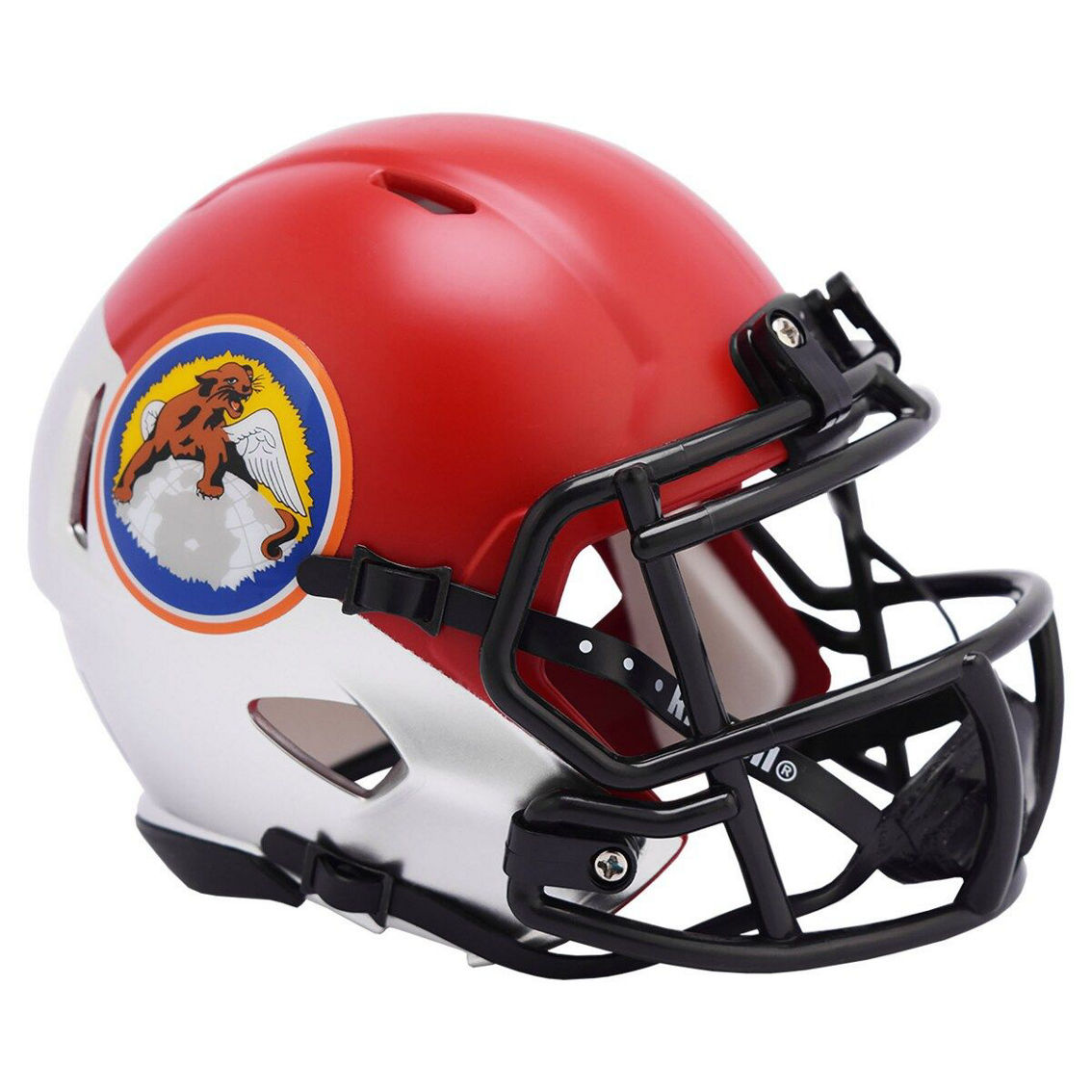 Riddell Air Force Falcons Unsigned Riddell Tuskegee 100th Squadron Speed Mini Helmet - Image 2 of 2