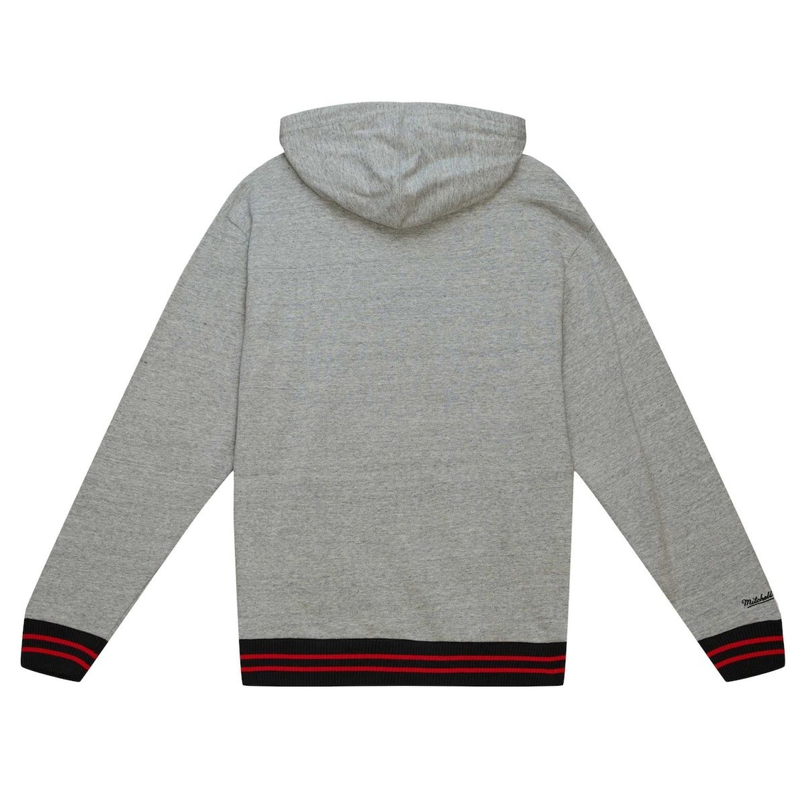 Mitchell & Ness Men's Heather Gray Carolina Hurricanes Classic French Terry Pullover Hoodie - Image 4 of 4