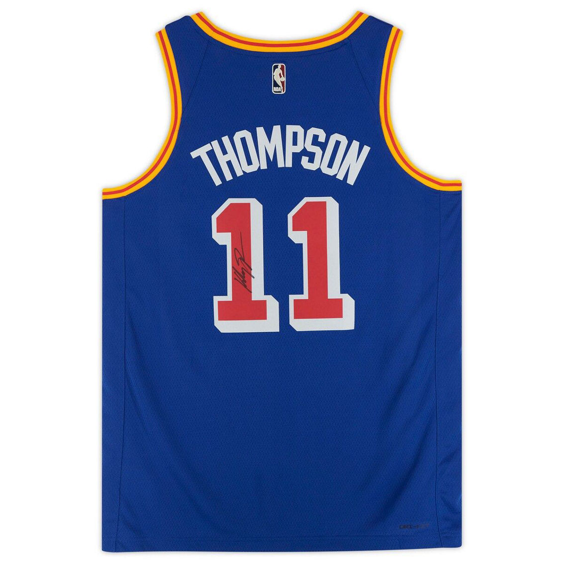 Fanatics Authentic Klay Thompson Royal Golden State Warriors Autographed 2021/22 Year 0 Swingman Jersey - Image 3 of 4