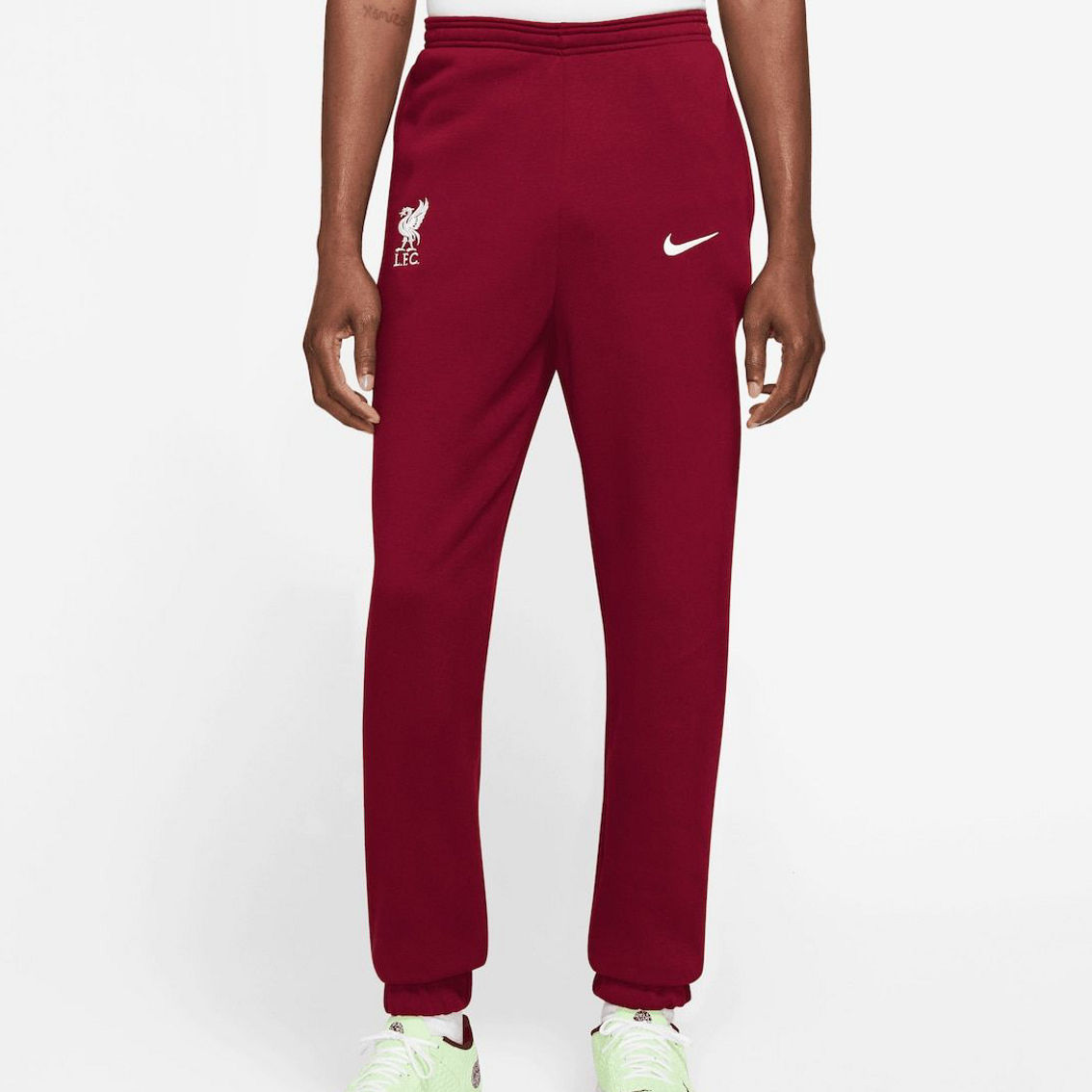 Nike Men's Red Liverpool Fleece Pants - Image 2 of 4