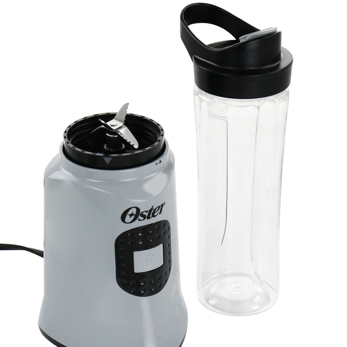 Oster My Blend 400 Watt Personal Blender with Portable 20oz Smoothie Cup in Grey - Image 2 of 5