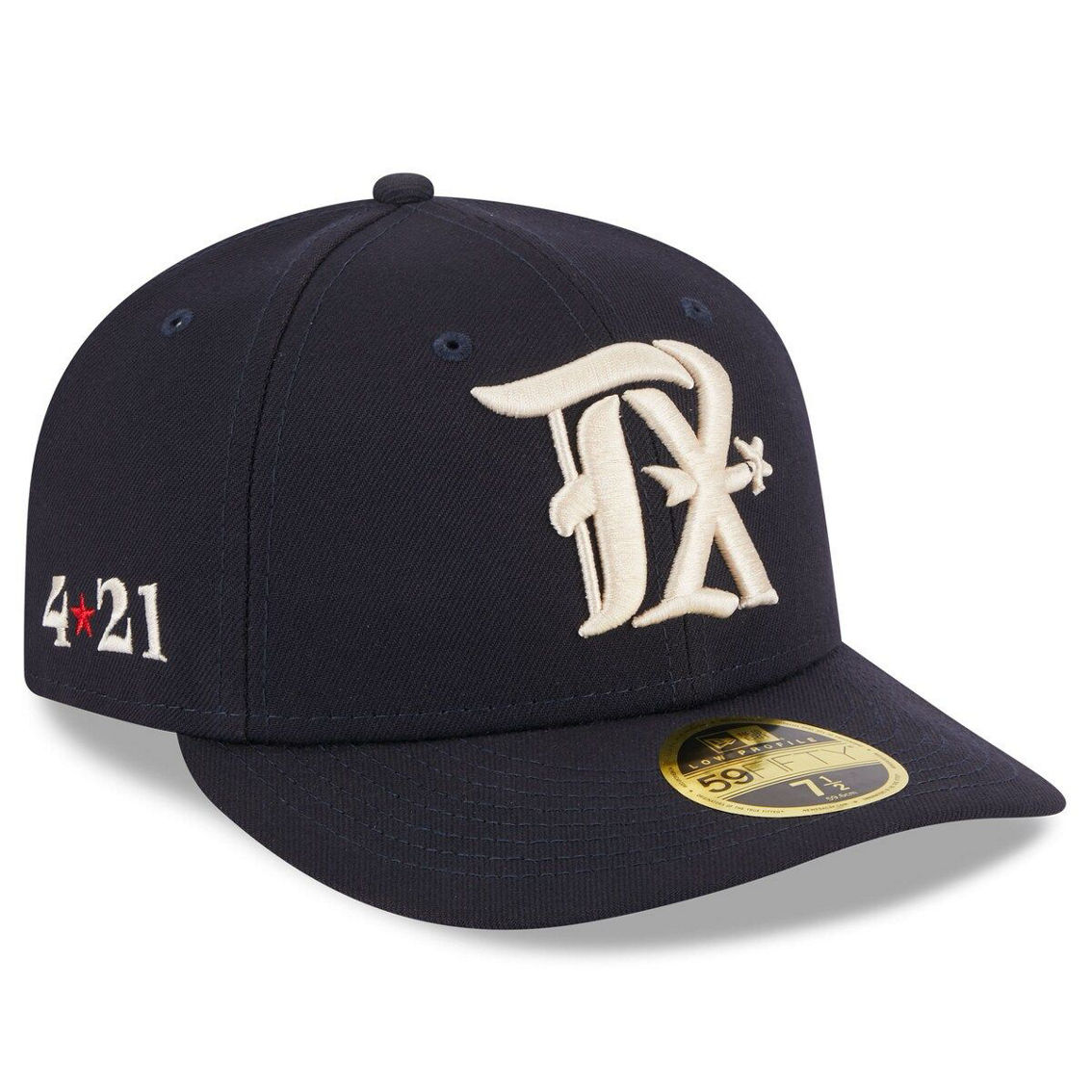 New Era Men's Navy Texas Rangers 2023 City Connect Low 59FIFTY Fitted Hat - Image 2 of 4