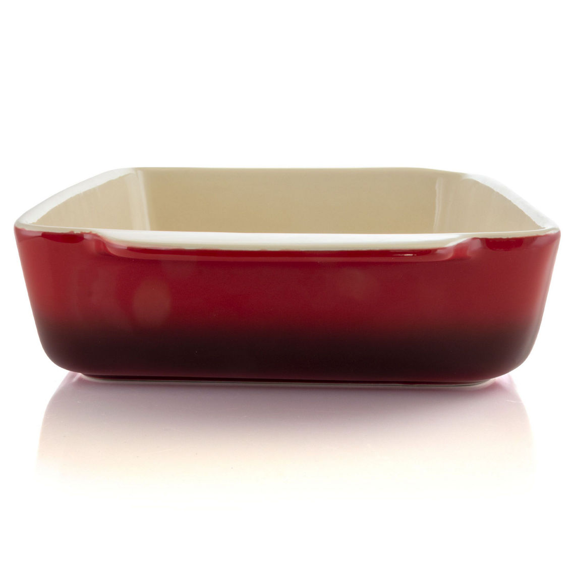 Crock Pot Artisan 5.6 Quart Stoneware Bake Pan in Red - Image 5 of 5