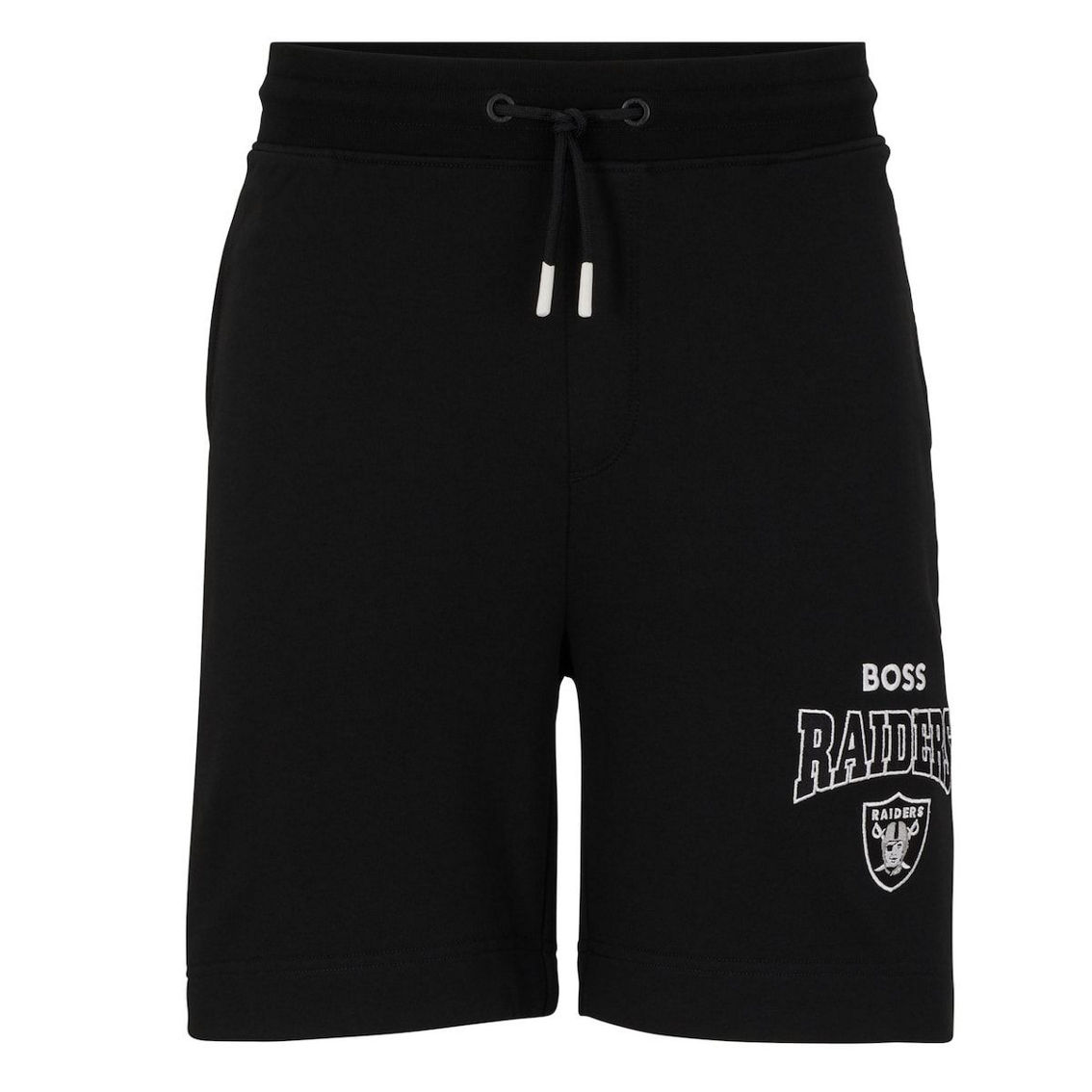 Boss X Nfl Men's Boss X Nfl Black/white Las Vegas Raiders Snap Shorts ...