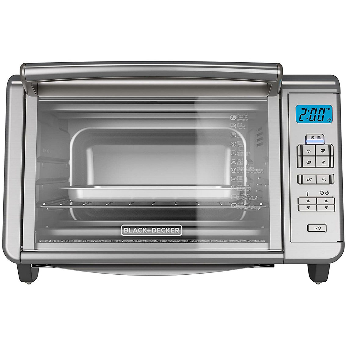 Black And Decker 6 Slice Dining In Digital Countertop Oven In Silver, Specialty Appliances, Furniture & Appliances