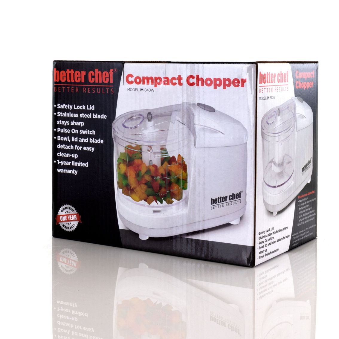 Better Chef 12 Ounce Compact Chopper in White - Image 3 of 5