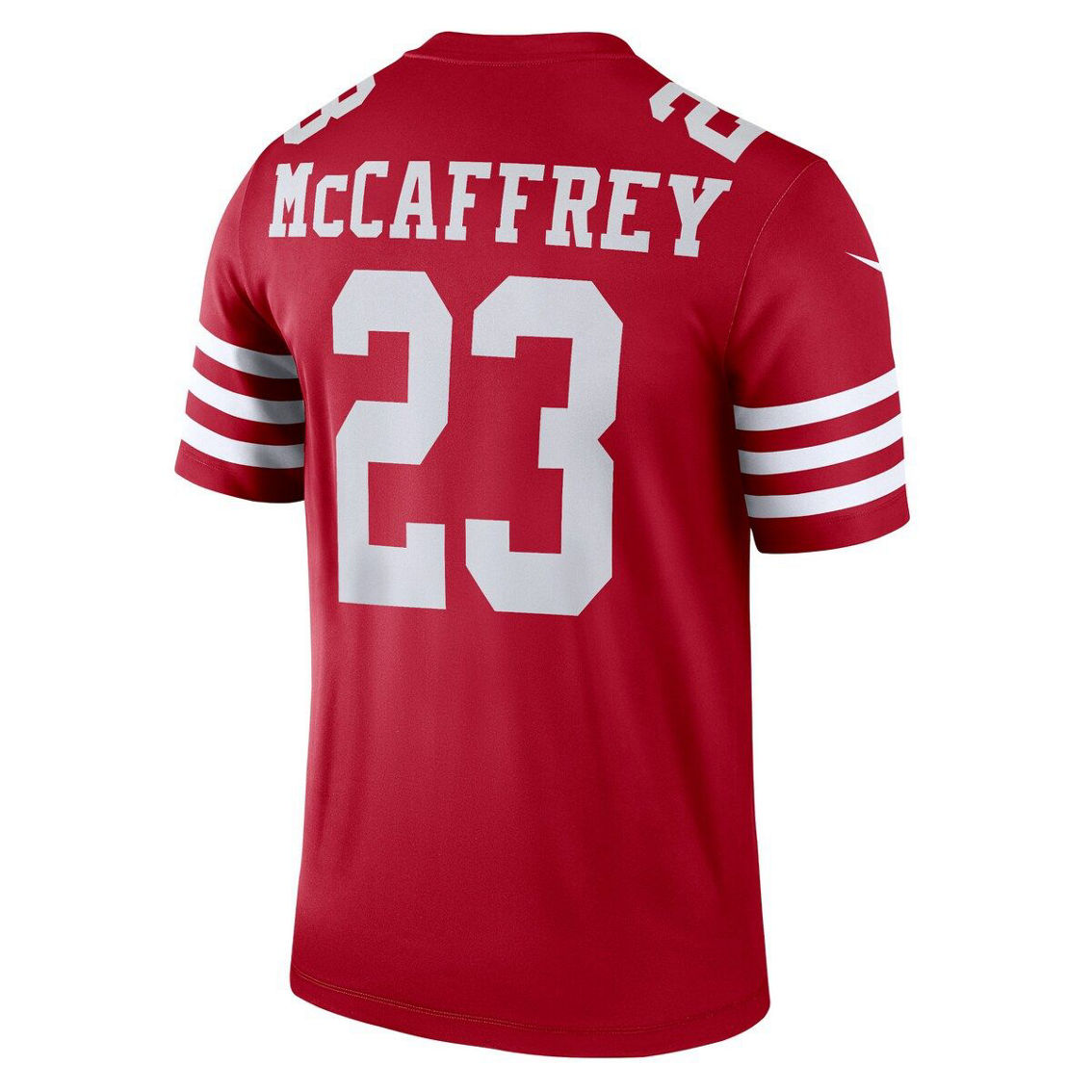 Nike Men's Christian McCaffrey Scarlet San Francisco 49ers Legend Jersey - Image 4 of 4