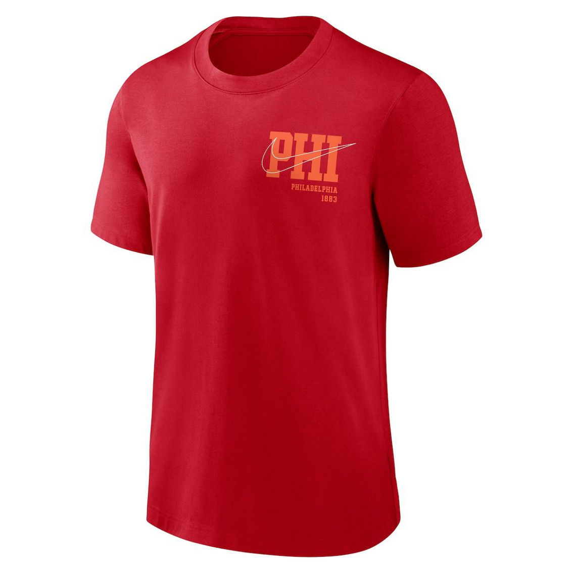 Nike Men's Red Philadelphia Phillies Statement Game Over T-Shirt - Image 3 of 4