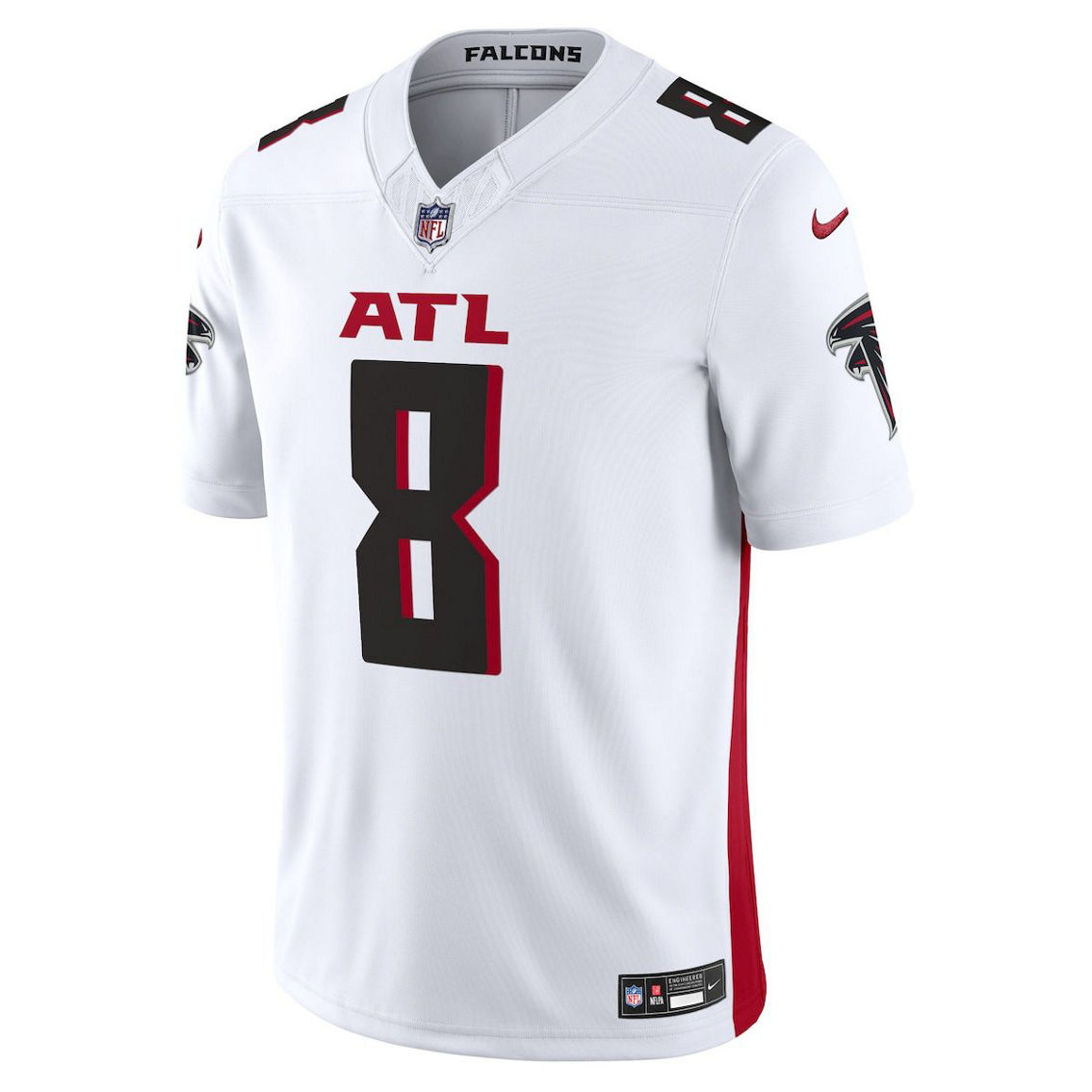 Nike Men's Kyle Pitts White Atlanta Falcons Vapor F.U.S.E. Limited Jersey - Image 3 of 4