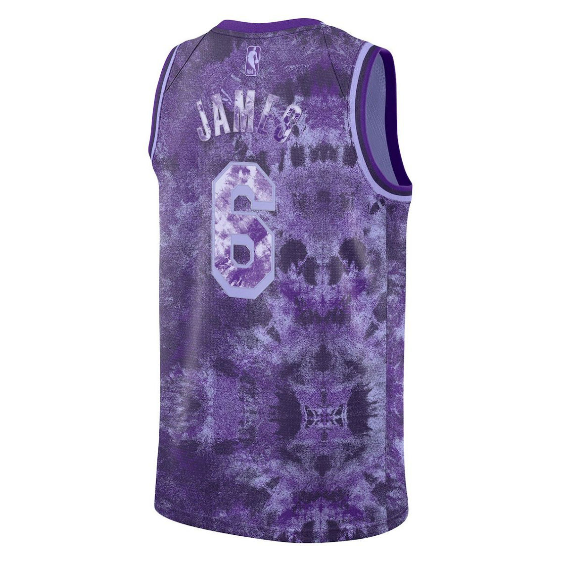 Nike Unisex LeBron James Purple Los Angeles Lakers Select Series Swingman Jersey - Image 4 of 4