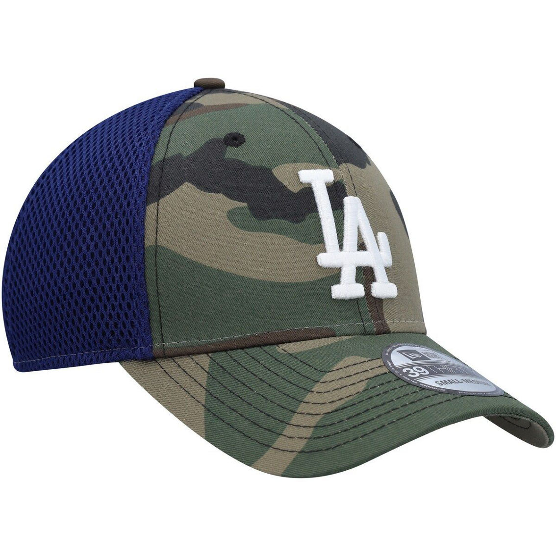 New Era Men's Camo Los Angeles Dodgers Team Neo 39THIRTY Flex Hat - Image 4 of 4