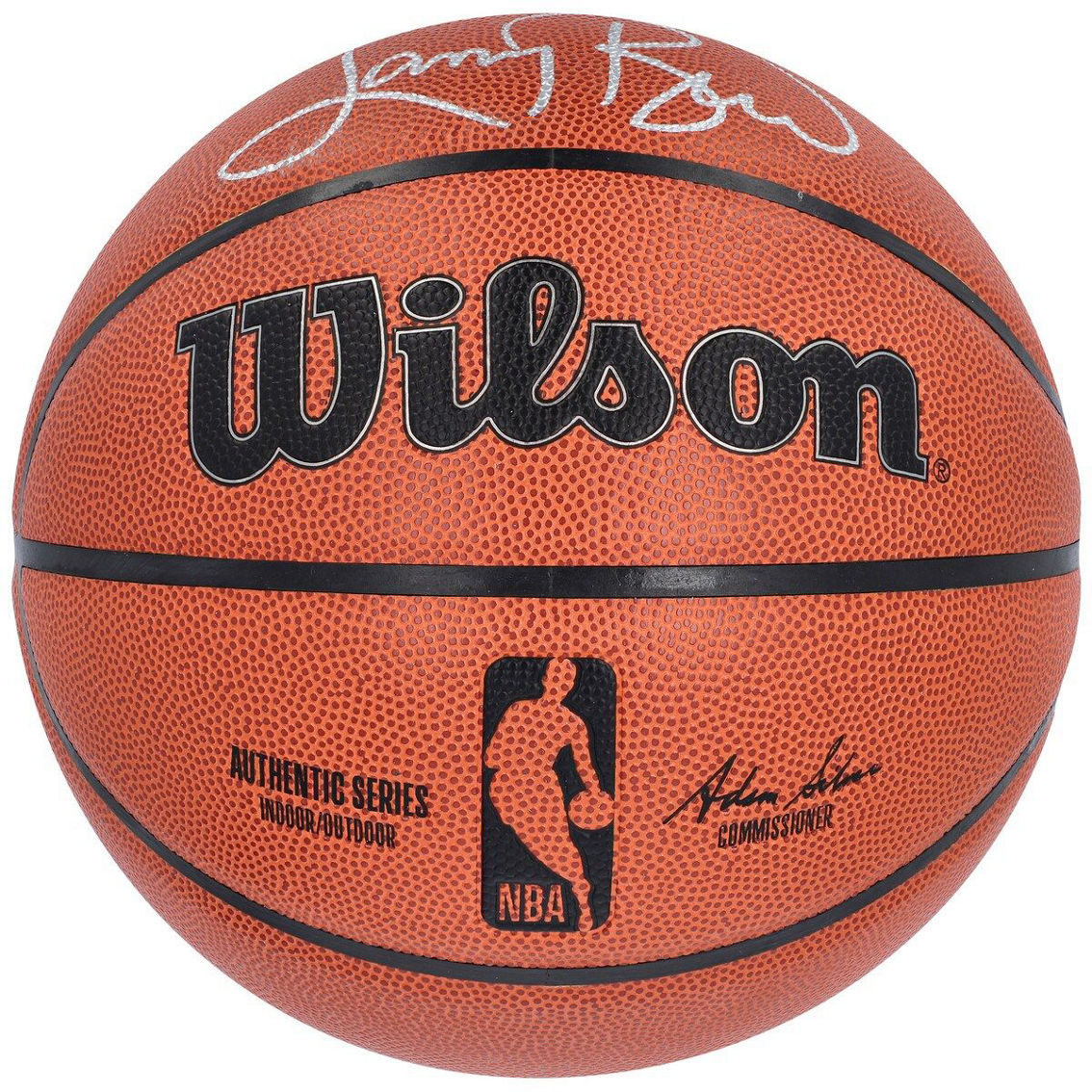 Fanatics Authentic Larry Bird Boston Celtics Autographed Wilson Authentic Series Indoor/Outdoor Basketball - Image 3 of 3