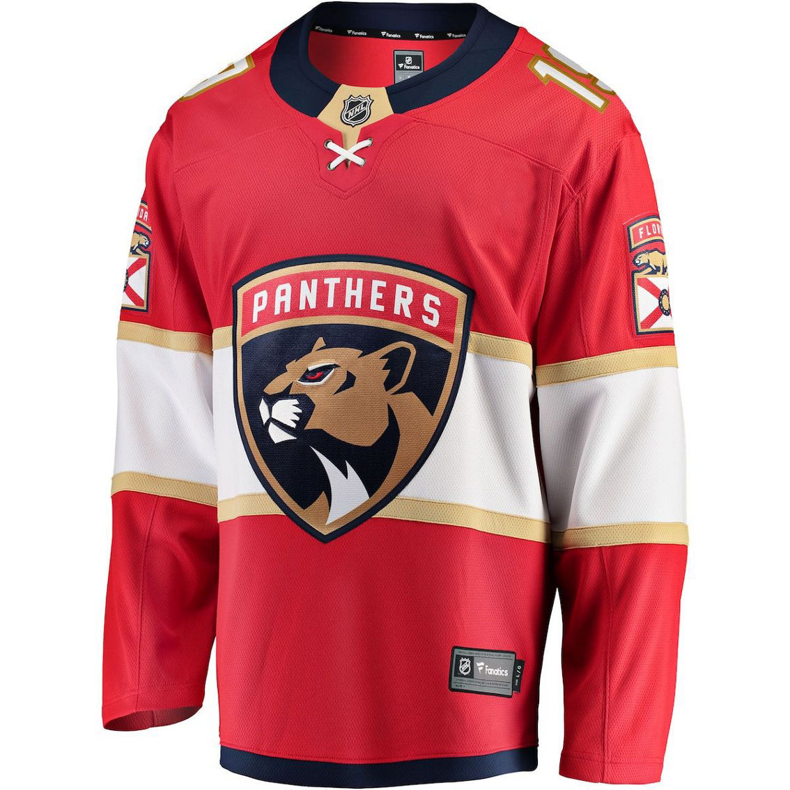 Fanatics Branded Men's Matthew Tkachuk Red Florida Panthers Home Breakaway Player Jersey - Image 3 of 4