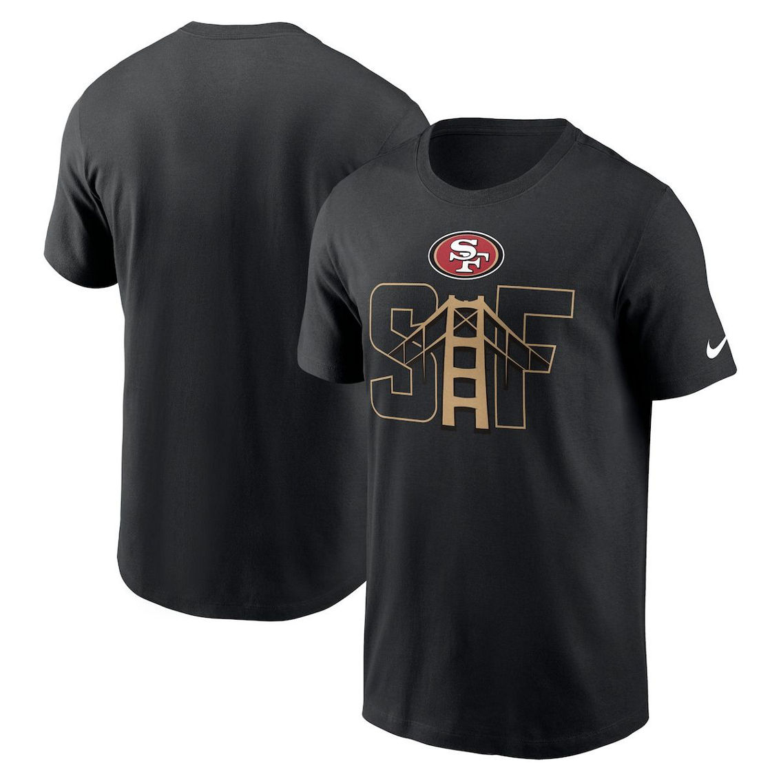 Nike Men's Black San Francisco 49ers Local Essential T-shirt | Fan Shop ...