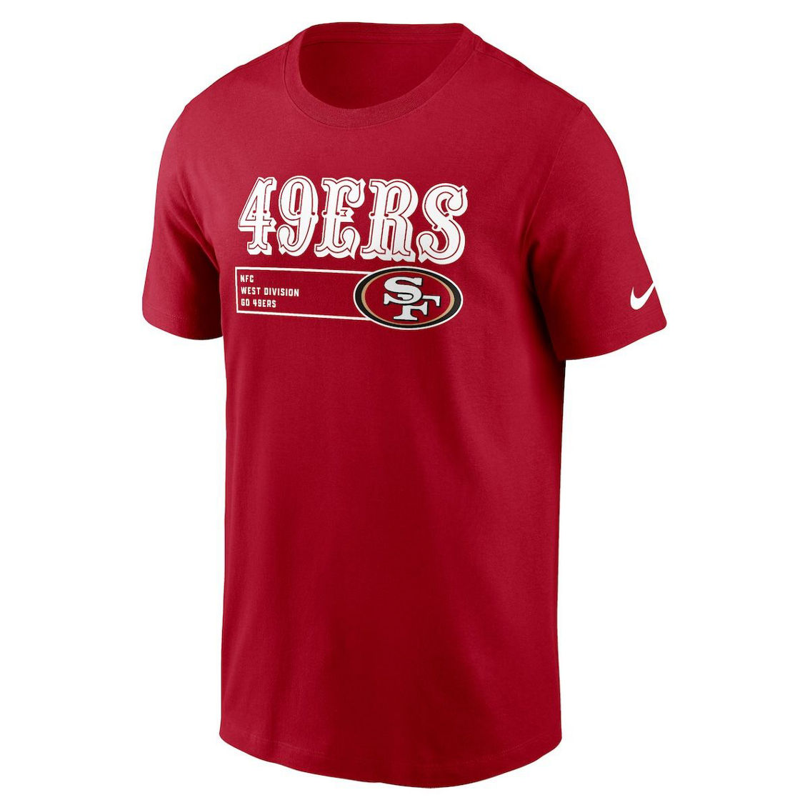 Nike Men's Scarlet San Francisco 49ers Division Essential T-Shirt - Image 3 of 4