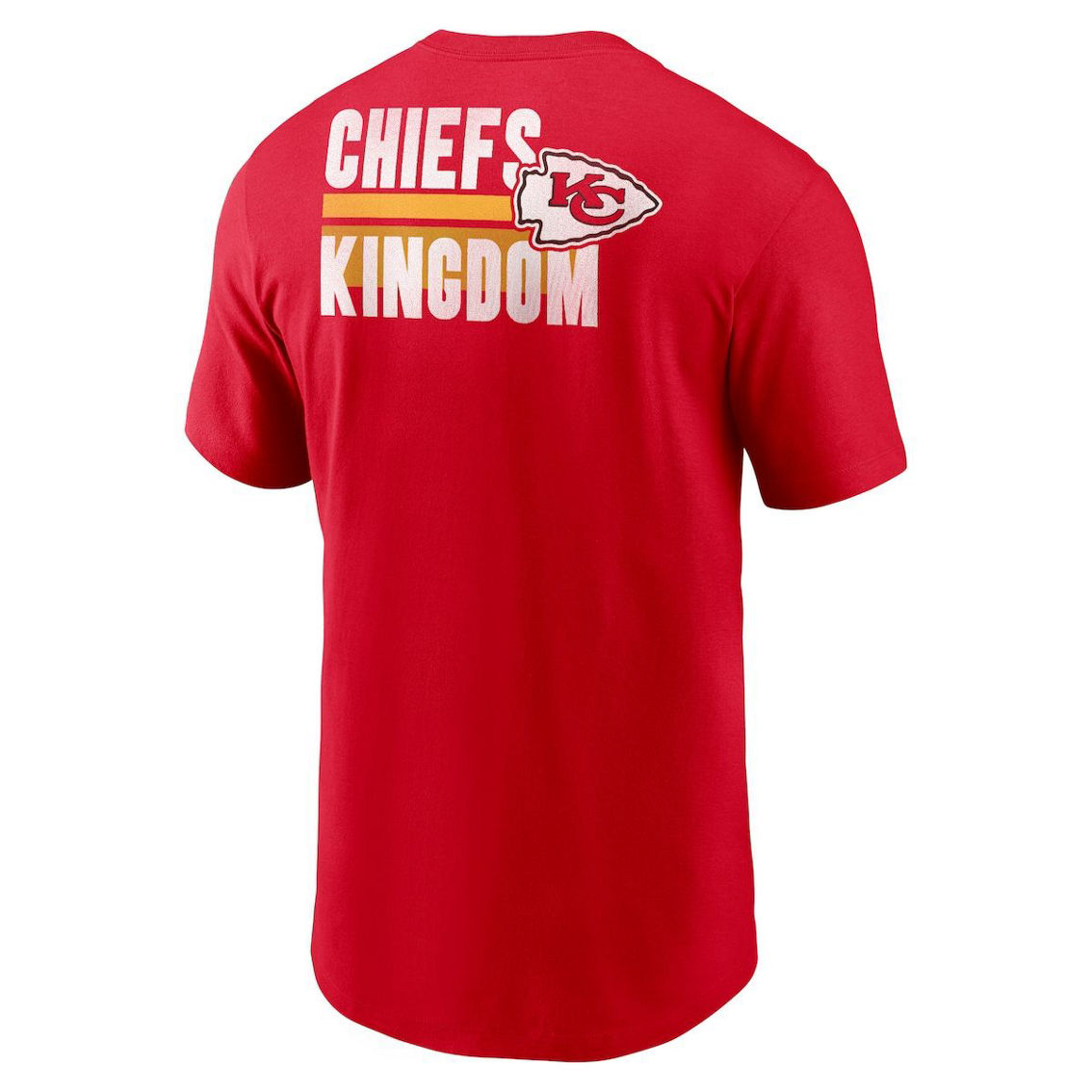Nike Men's Red Kansas City Chiefs Blitz Essential T-Shirt - Image 4 of 4