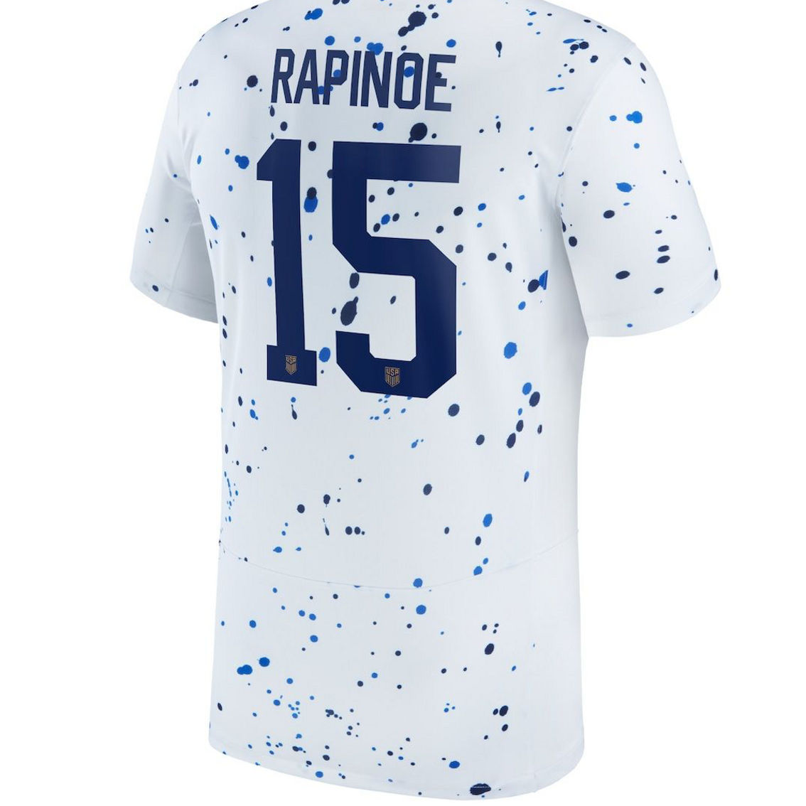 Nike Men's Megan Rapinoe White USWNT 2023 Home Replica Jersey - Image 4 of 4