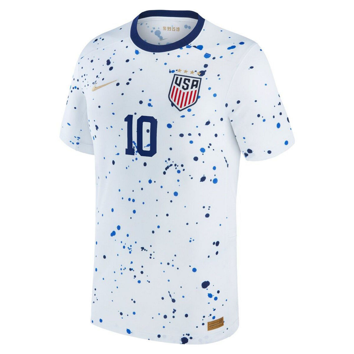 Nike Men's Lindsey Horan White USWNT 2023 Home Replica Jersey - Image 3 of 4