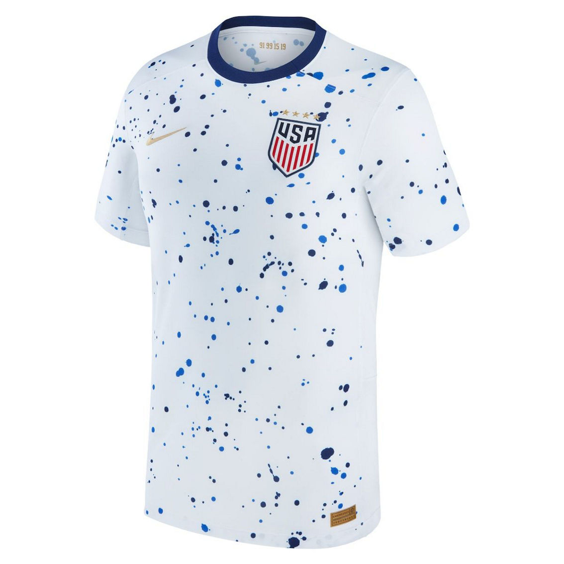 Nike Men's White USWNT 2023 Home Replica Jersey - Image 3 of 4
