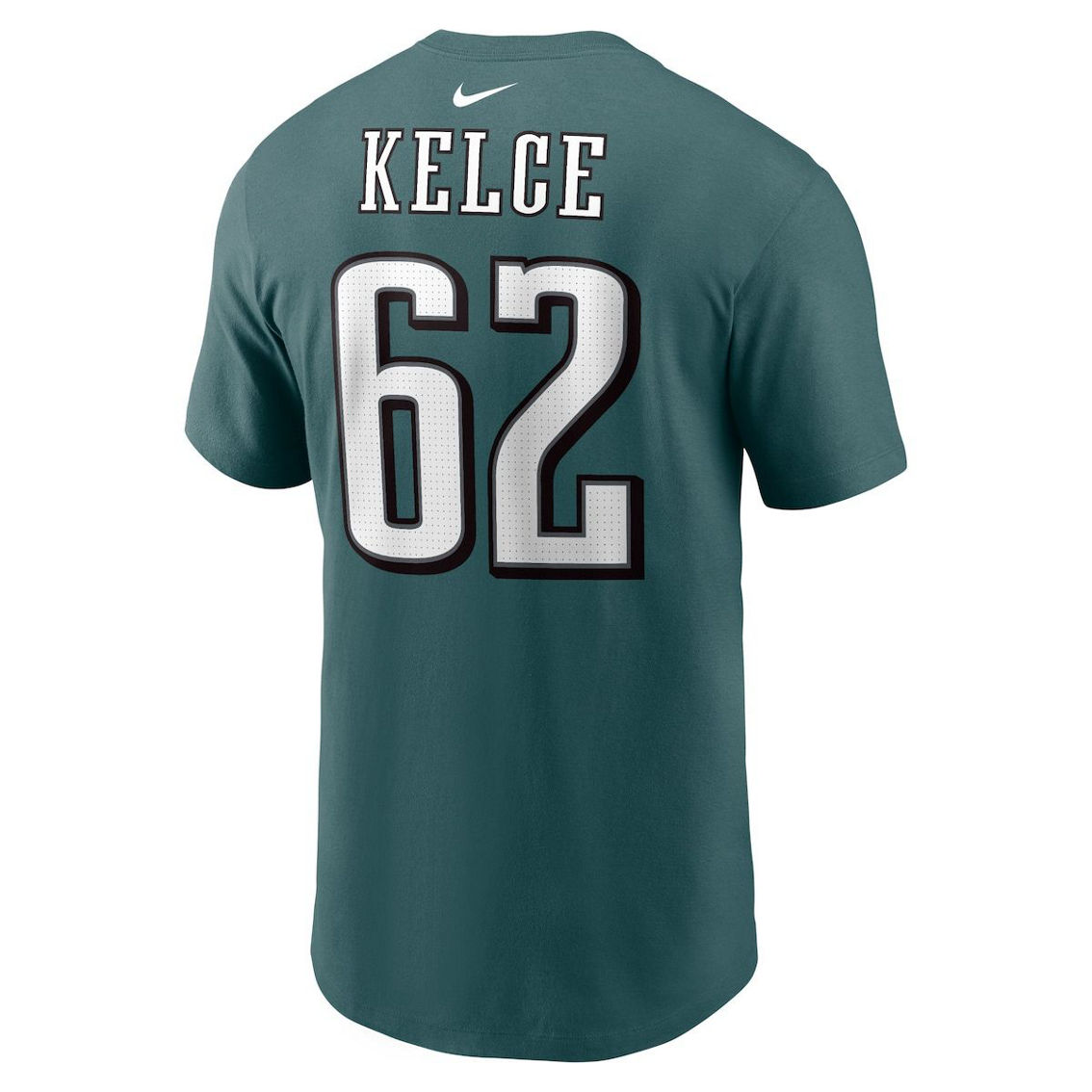 Nike Men's Jason Kelce Midnight Green Philadelphia Eagles Player Name & Number T-Shirt - Image 4 of 4