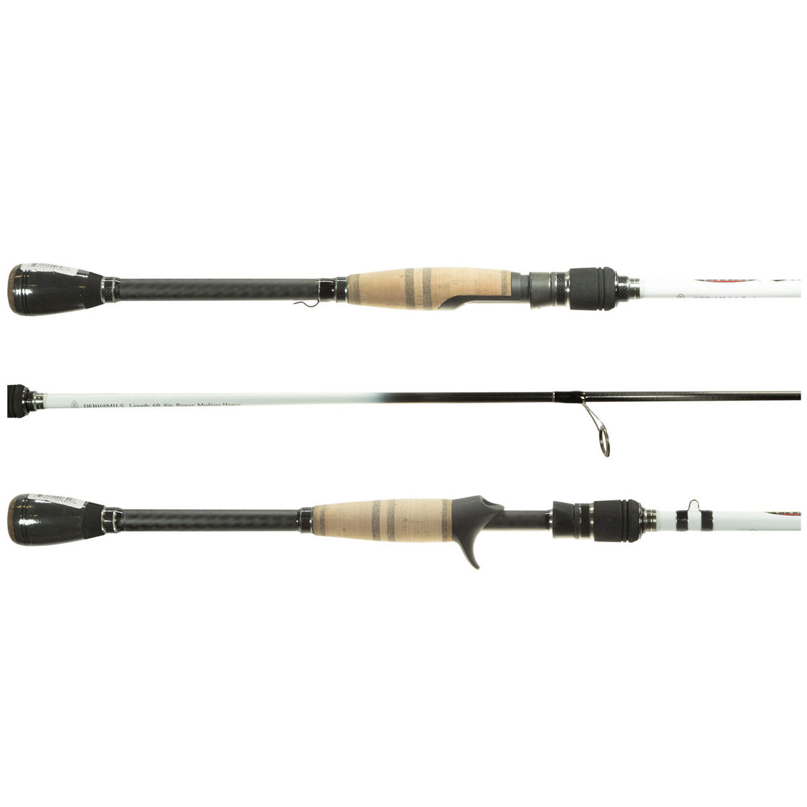 Duckett Fishing Black Ice 7'6 H Casting Rod, Fly Fishing Rods & Reels, Sports & Outdoors