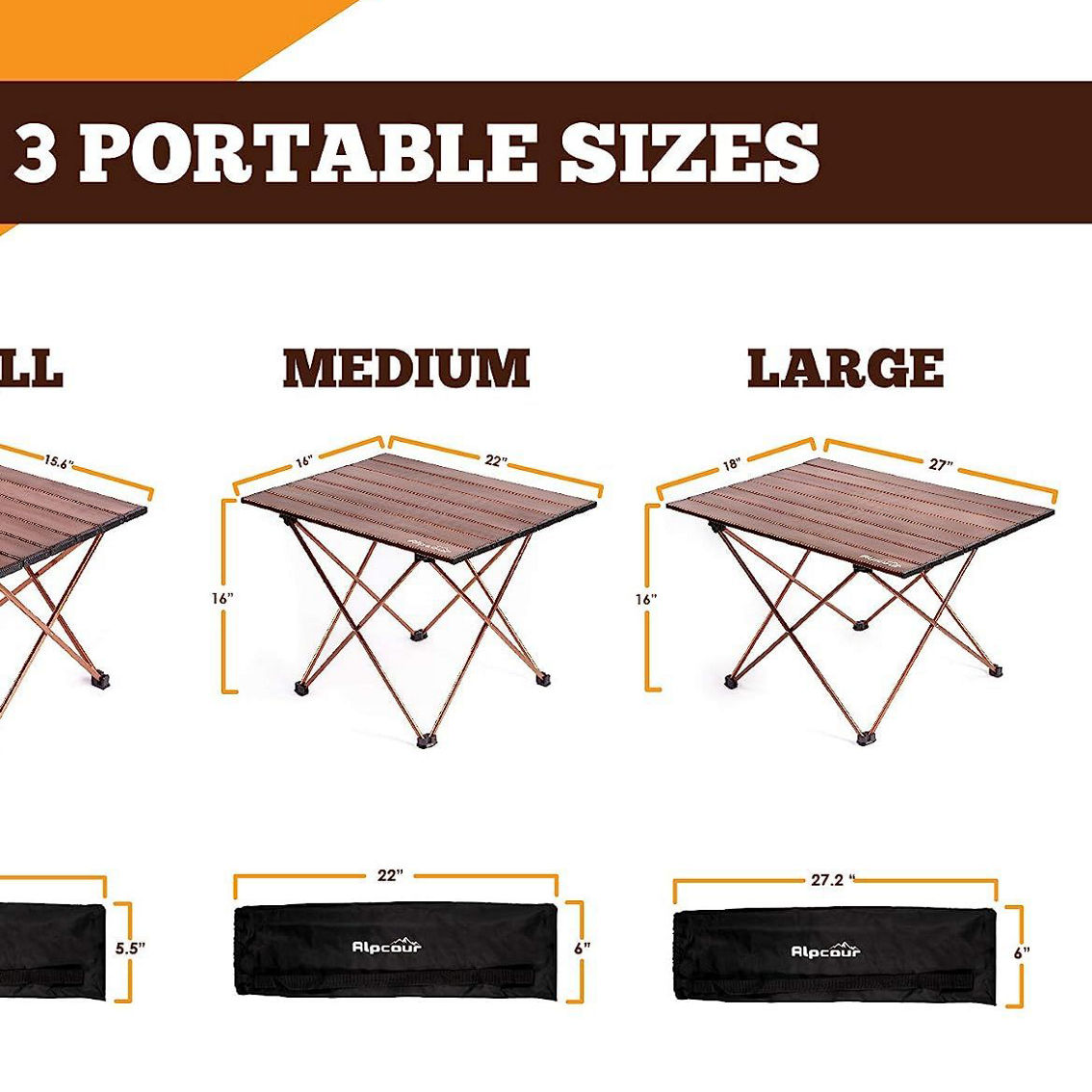 Collapsible Camping Table - Small - Image 3 of 5