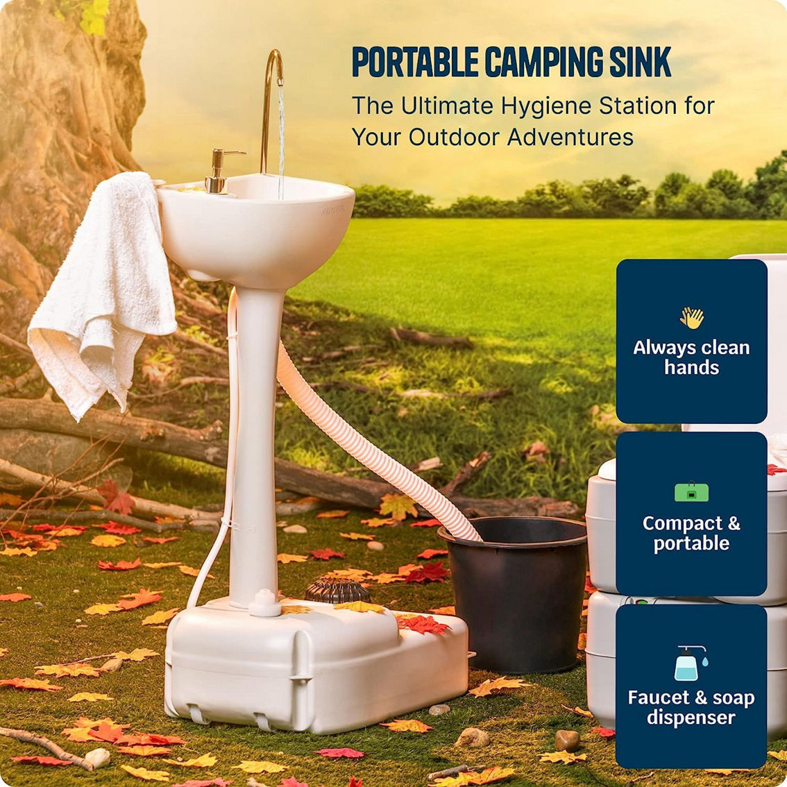 Alpcour Portable Camping Sink - Image 2 of 5