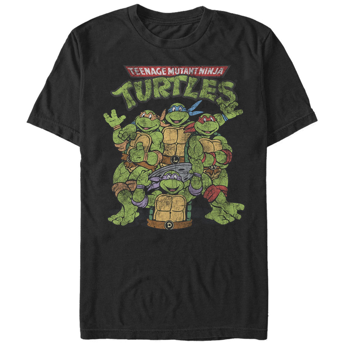 Mens Teenage Mutant Ninja Turtles Turtle Group T-shirt, Shirts, Clothing  & Accessories