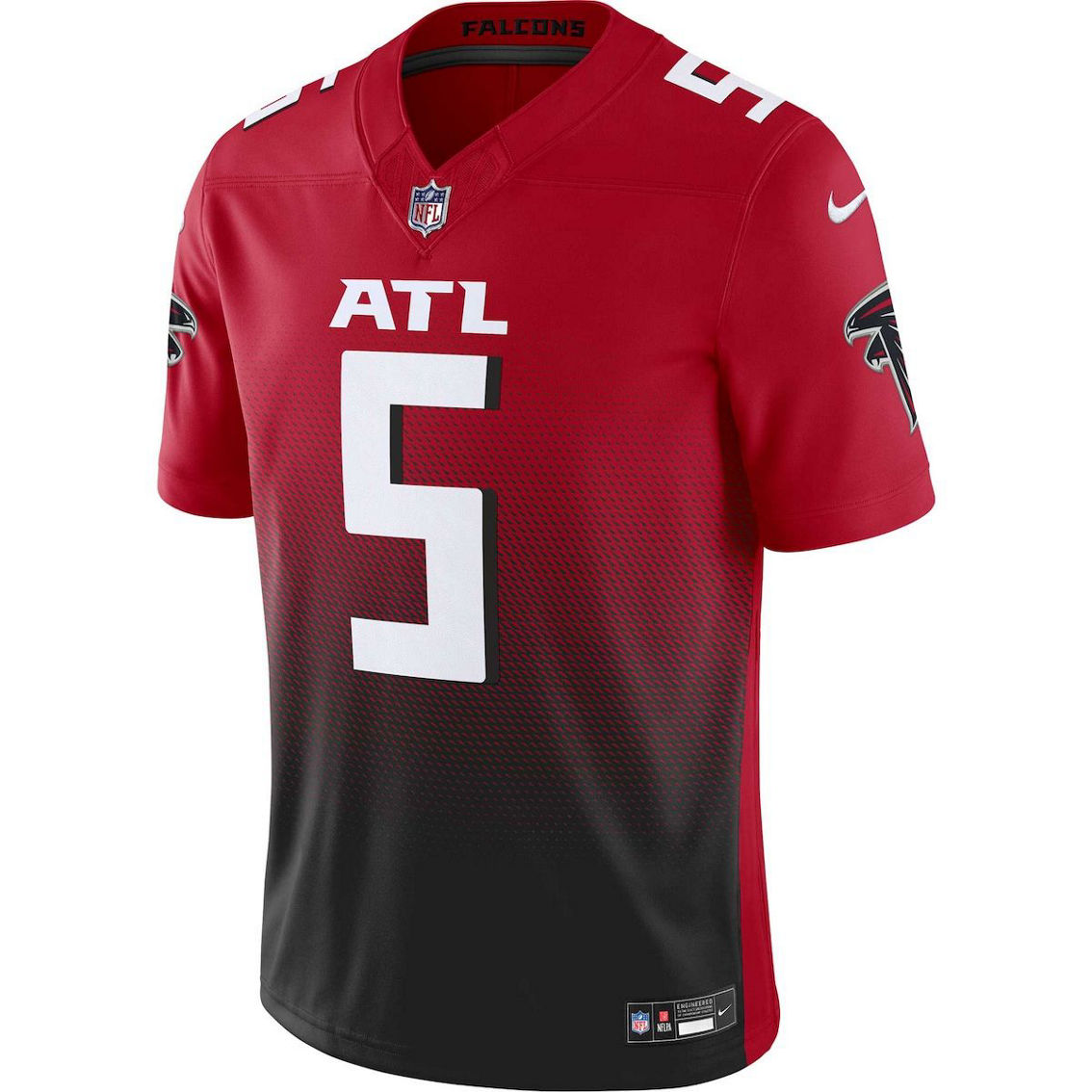 Nike Men's Drake London Red Atlanta Falcons Vapor F.U.S.E. Limited Jersey - Image 3 of 4
