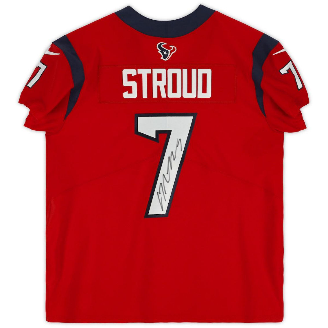 Fanatics Authentic C.J. Stroud Houston Texans Autographed Red Elite Jersey - Image 3 of 4