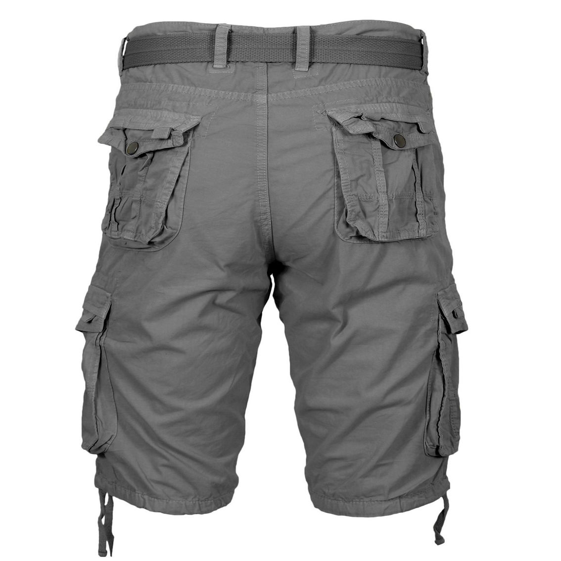 Men's Vintage Cotton Cargo Belted Shorts (Sizes, 30-42) - Image 2 of 2