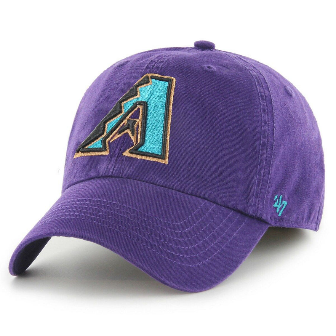 '47 Men's Purple Arizona Diamondbacks Cooperstown Collection Franchise Fitted Hat - Image 2 of 3