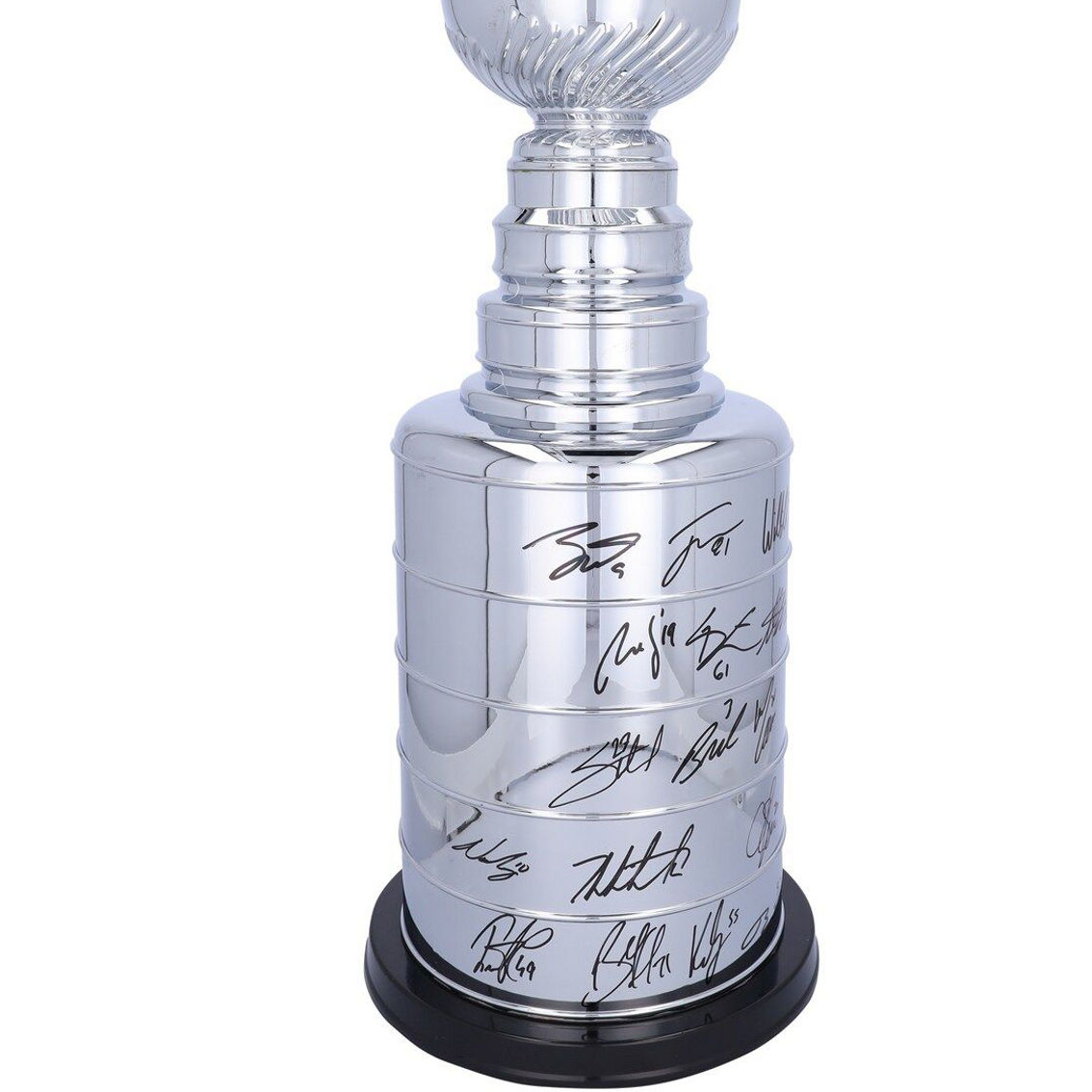 Fanatics Authentic Vegas Golden Knights Multi-Signed 2023 Stanley Cup s 2' Replica Stanley Cup with Multiple Signatures - Limited Edition of 75 - Image 3 of 4