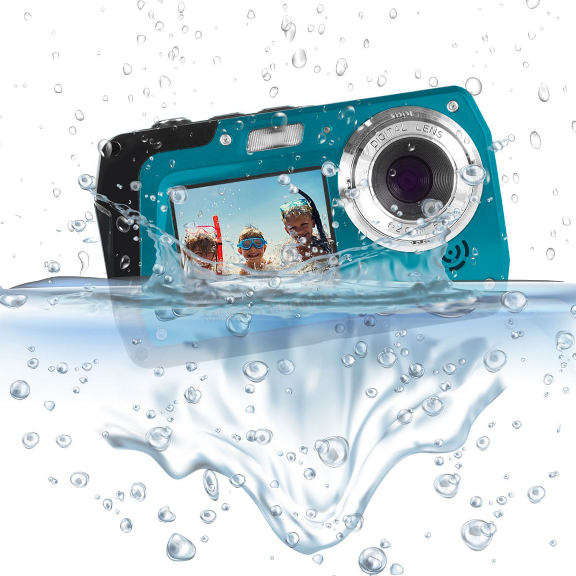Minolta MN40WP 48MP / 2.7K QHD Dual Screen Waterproof Camera - Image 5 of 5