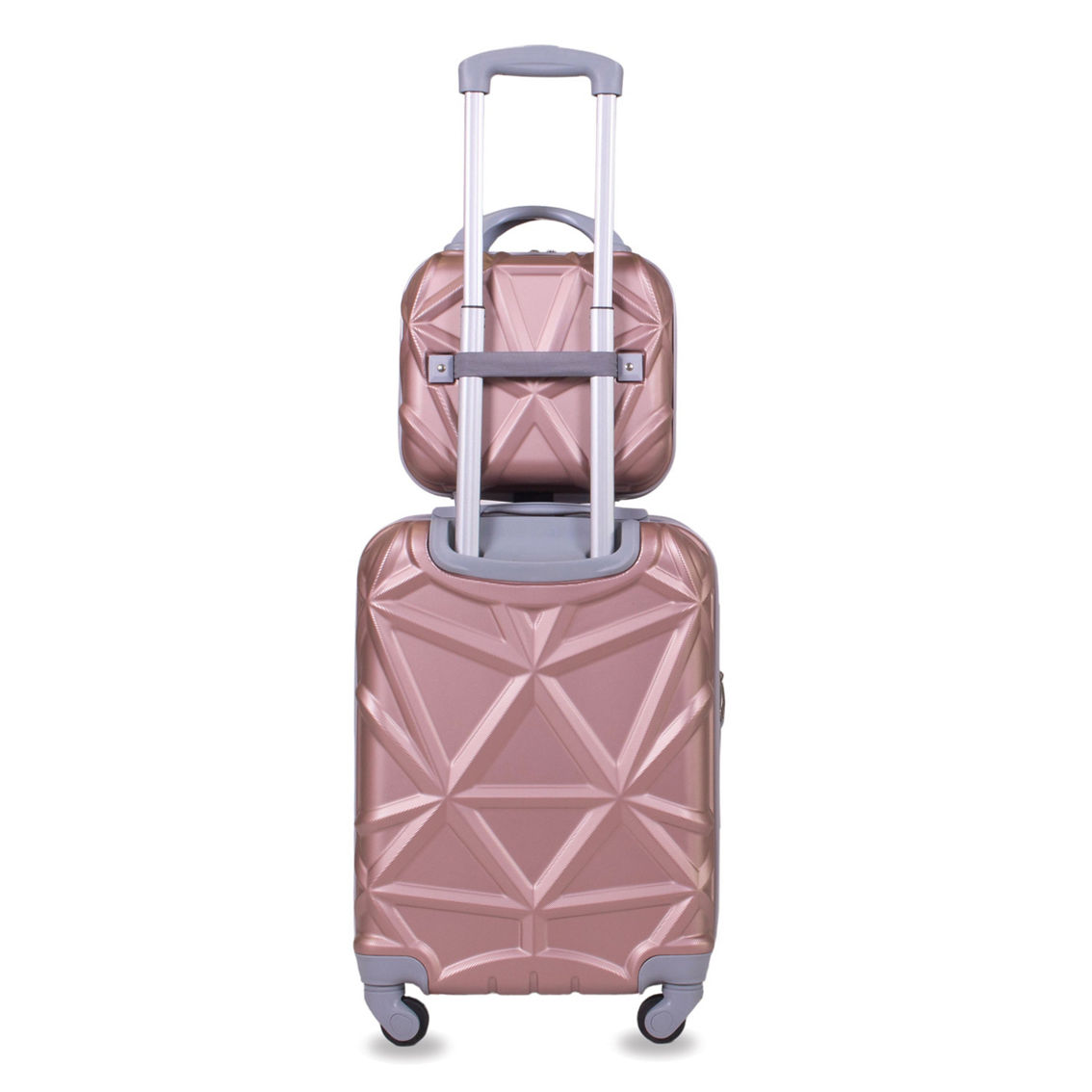 AMKA Gem 2-Pc. Carry-On Hardside Cosmetic Luggage Set - Image 2 of 5