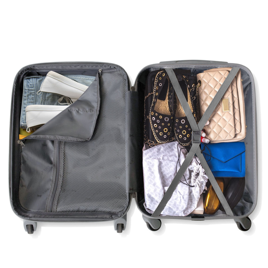 AMKA Gem 2-Pc. Carry-On Hardside Cosmetic Luggage Set - Image 4 of 5