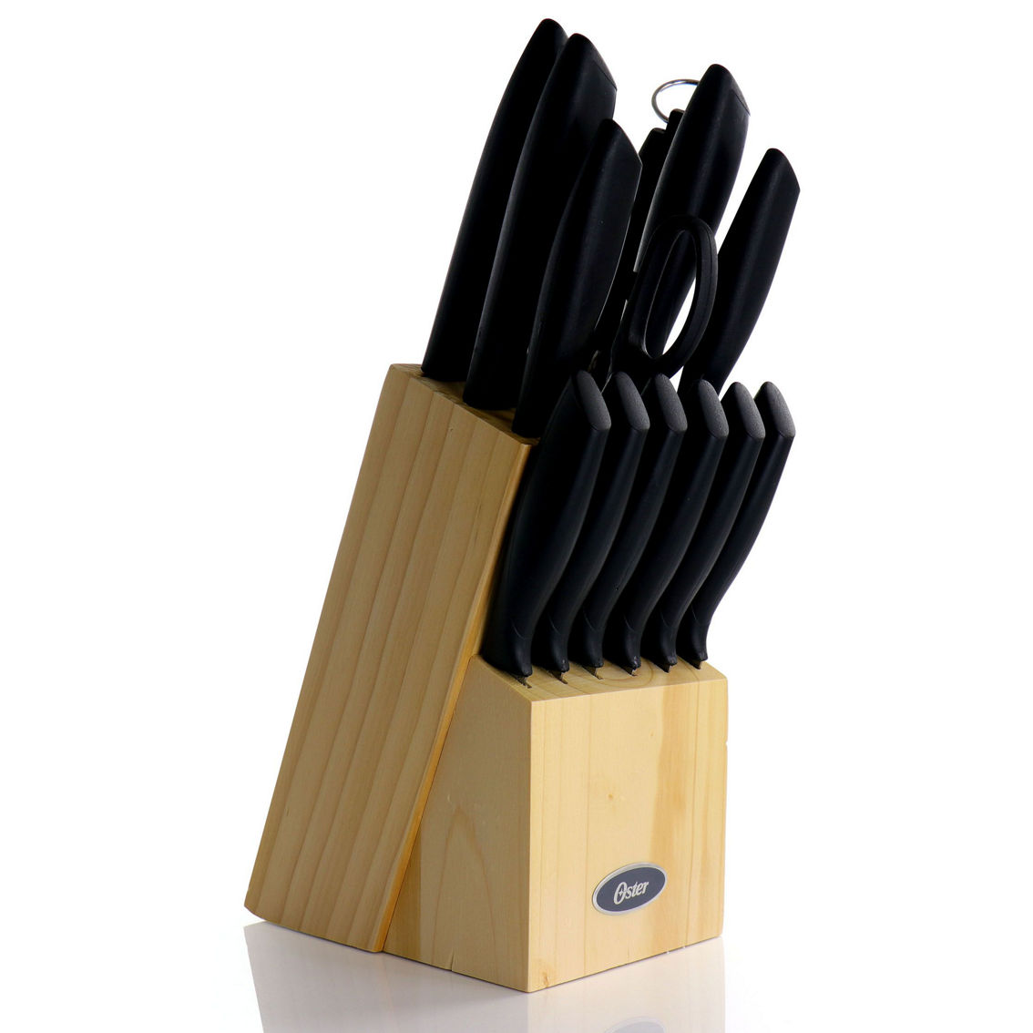 Gibson Home Westminster 23 Piece Carbon Stainless Steel Cutlery Set in Black wit - Image 2 of 5