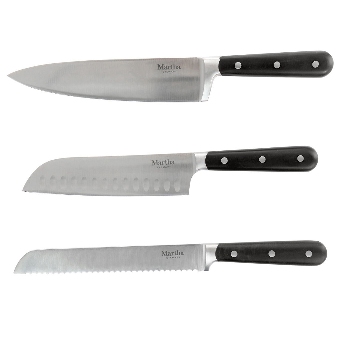 Sabatier 14-Piece Stainless Steel Hollow Handle Knife Block Set, Acacia