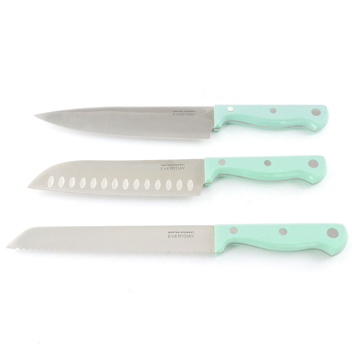 Martha Stewart Everyday 2-Piece Santoku Knife Set 