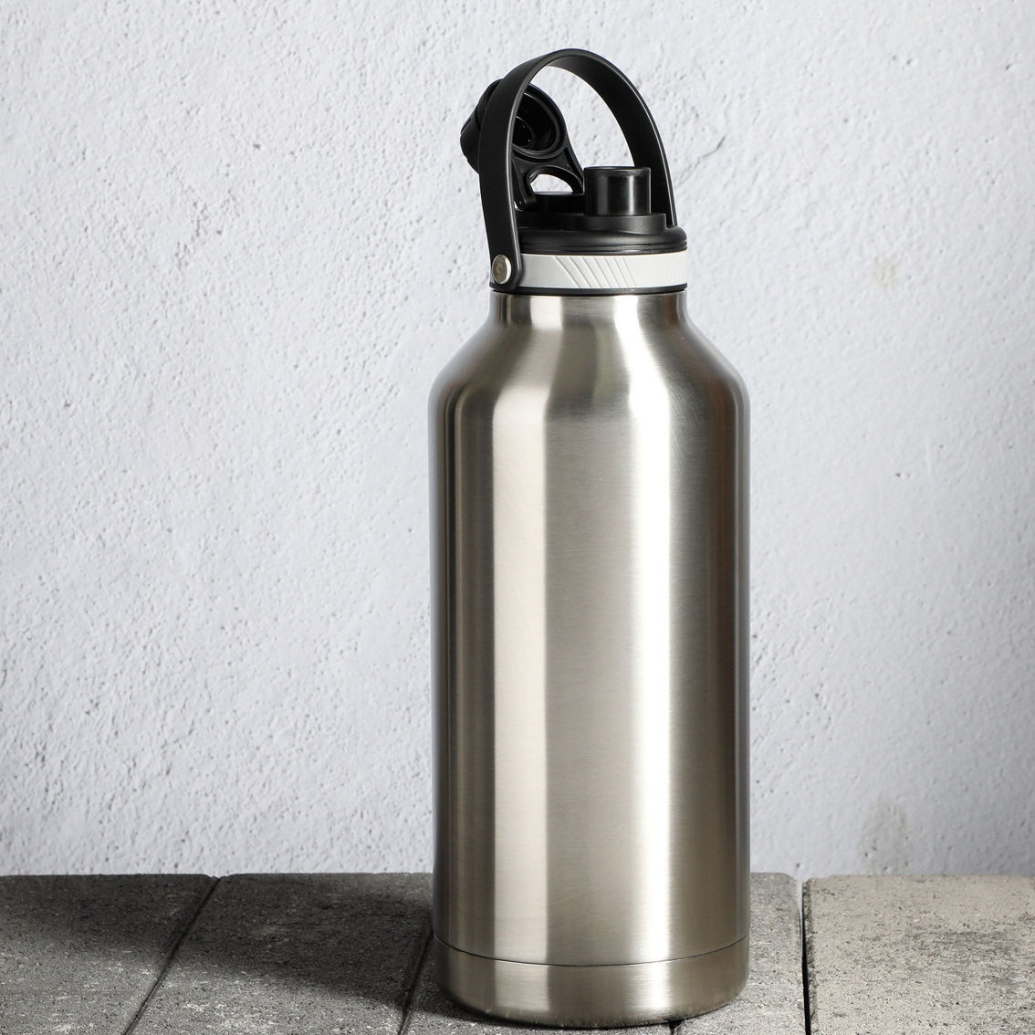 Gibson Home Milento 67 Ounce Stainless Steel Water Bottle - Image 5 of 5