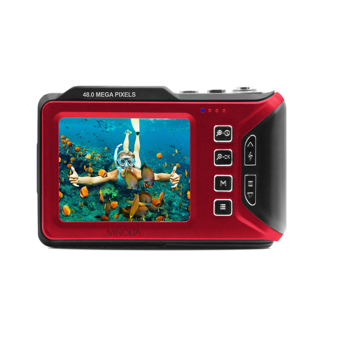 Minolta MN60WP 48MP / 4K Ultra HD Dual Screen Waterproof Camera - Image 4 of 5