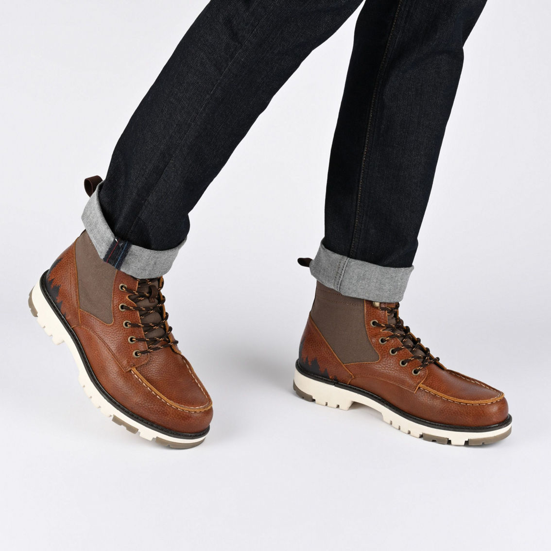 Territory Timber Water Resistant Moc Toe Lace-up Boot - Image 5 of 5