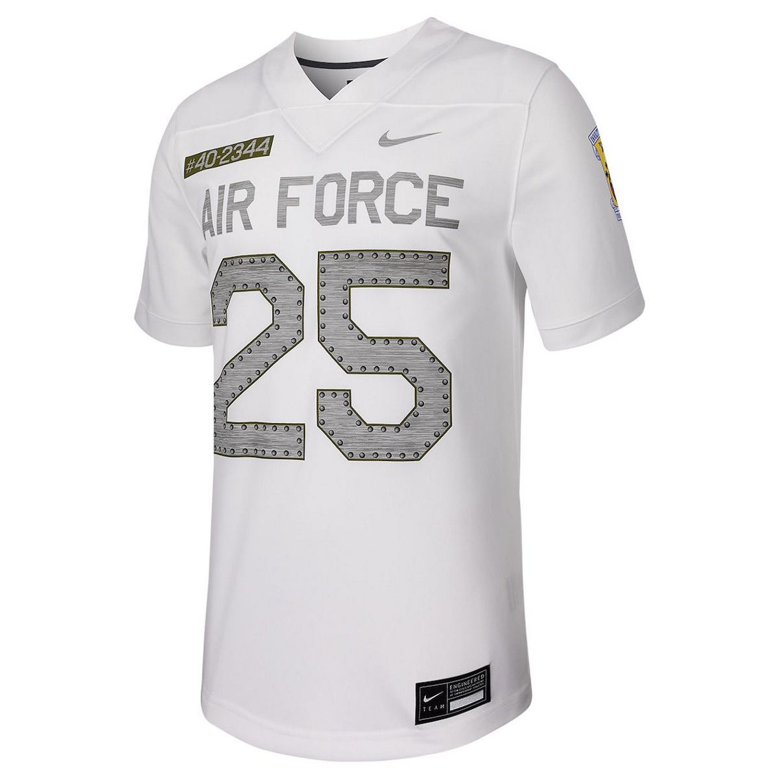 Nike Men's #25 White Air Force Falcons Untouchable Football Replica Jersey - Image 3 of 4